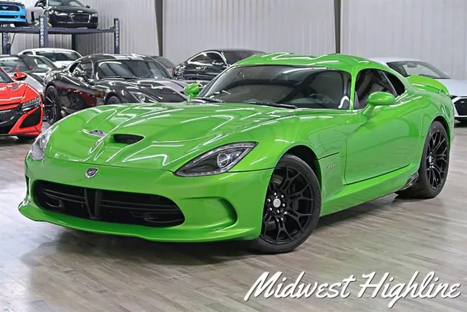 2014 Dodge Viper SRT-10 Clean Carfax! RARE STRYKER GREEN! COUPE 2-DR for Sale