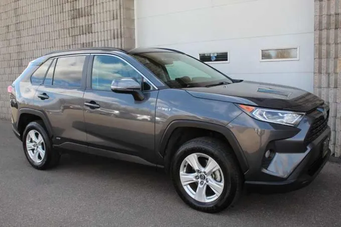 2020 Toyota RAV4 Hybrid Gray, 93K miles for Sale