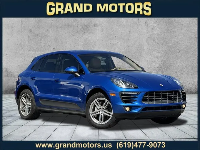 2016 Porsche Macan S S SPORT CHRONO SPORT UTILITY 4-DR for Sale