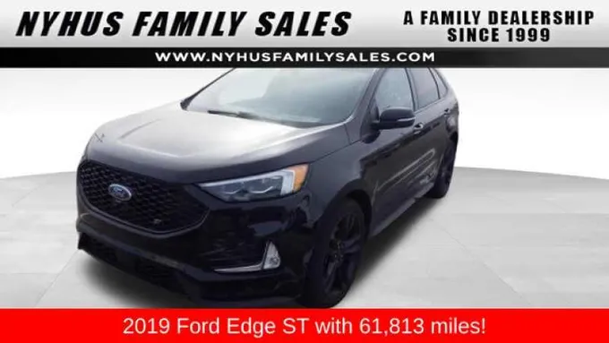 2019 Ford Edge Black, 62K miles for Sale