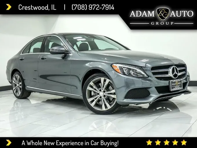 2017 Mercedes-Benz C 300 4MATIC Sedan with Luxury Pkg for sale