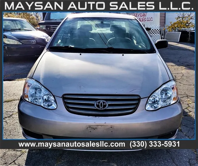 2003 Toyota Corolla CE SEDAN 4-DR for Sale