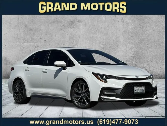 2021 Toyota Corolla SE Nightshade SEDAN 4-DR for Sale