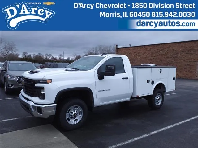 2024 Chevrolet Silverado 2500 White, 111 miles for Sale