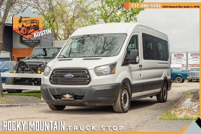 2017 Ford Transit 350 XL 15 PASS VAN / CLEAN CARFAX / WELL SERVICED - Austin, TX for Sale