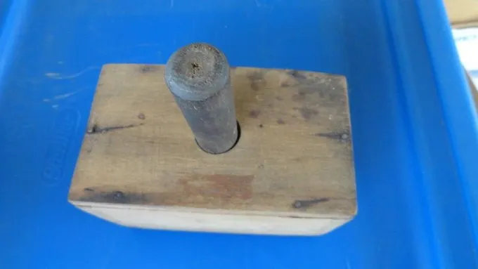 Antique Wooden Buttermold for Sale
