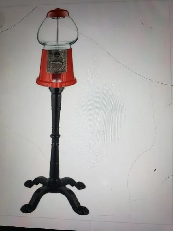 Vintage Candy Gumball Machine with Stand for Sale