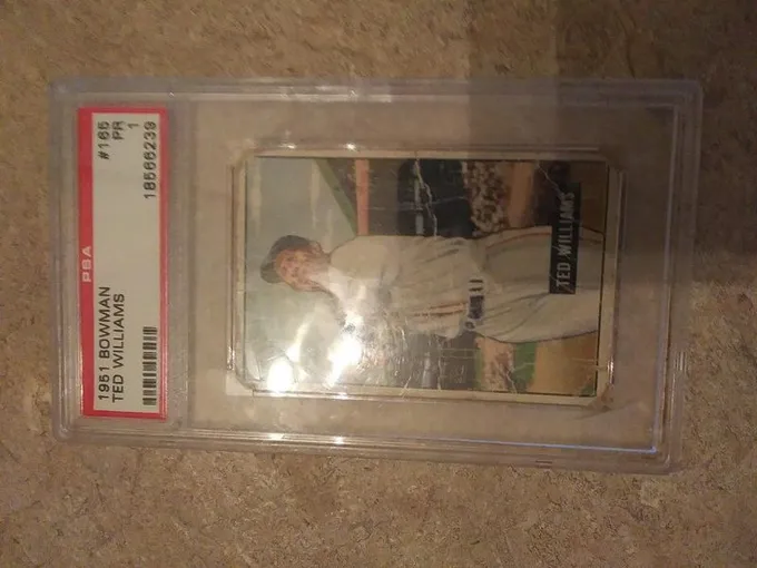 1951 Bowman Ted williams for Sale