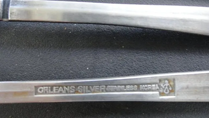 Antiqu Orleans Silverware Pcs for Sale
