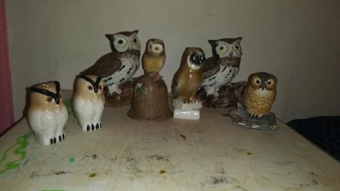 Owls Collection Figurines for Sale