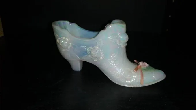 Fenton Glass Shoe for Sale