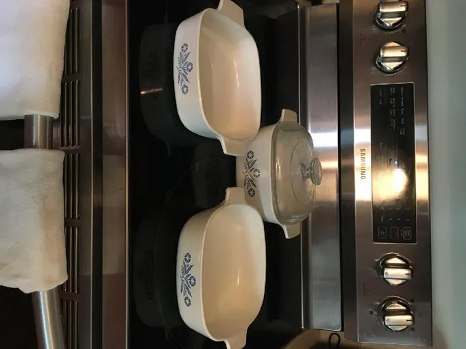 Blue flower Corningware for Sale