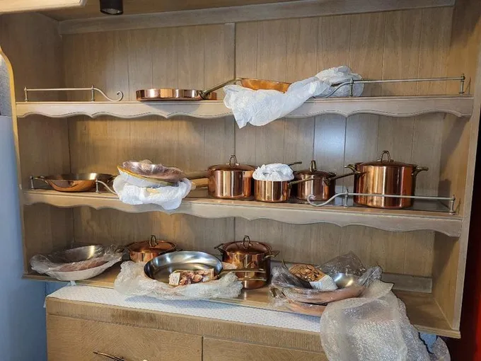 Nib- Revere Ware Copper and Stainless Cookware for Sale