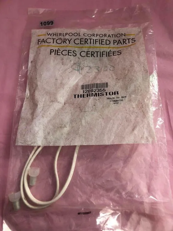 Whirlpool Fridge Thermistor 12002355 for Sale