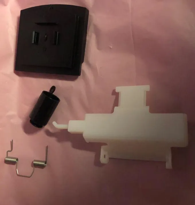 Ice Door Kit Compatible with Whirlpool Refrigerator W10823377 for Sale