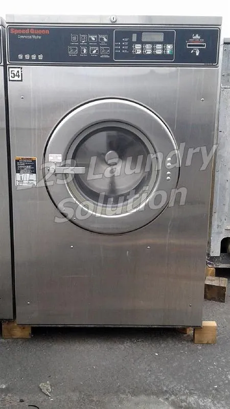 Fair Conditon Speed Queen Commercial Front Load Washer Card Reader 35LB 1PH for Sale