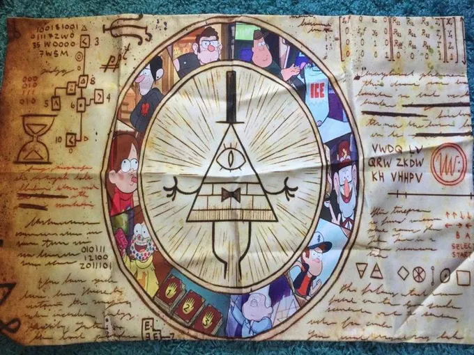 Gravity Falls Pillow Case for Sale
