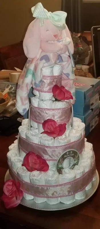 Handmade Diaper Cakes for Sale