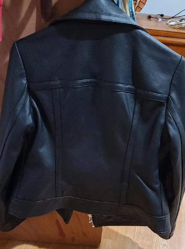 Michael kors leather jacket. for Sale