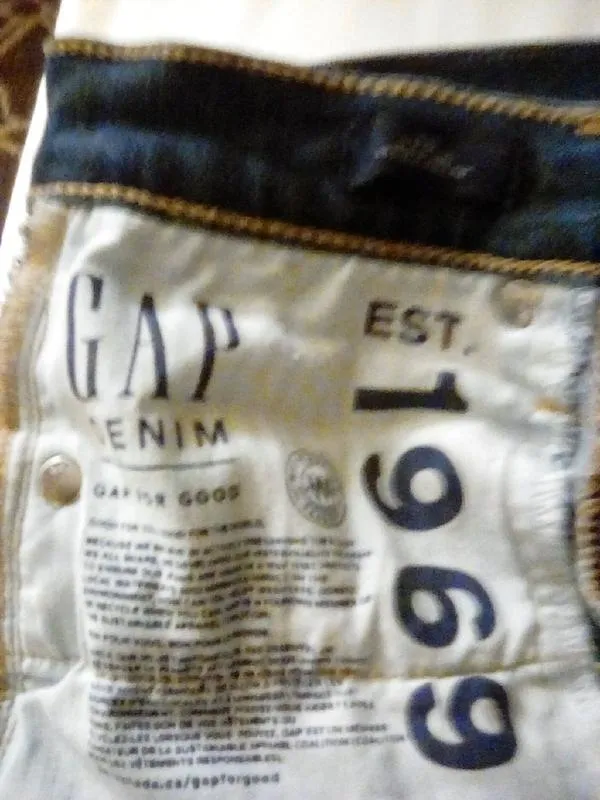 Gap Denim 1969 true skinny dark size 0\20 for Sale