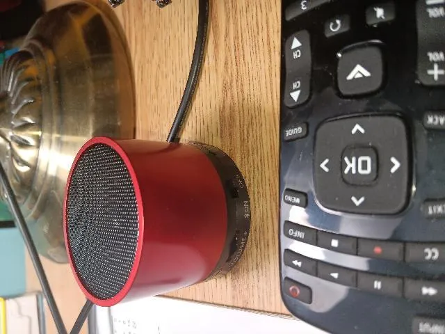 RED SPEAKER new condition for Sale