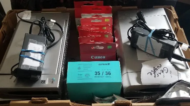 Ip 90 (3) & (1) Ip 100 Printers for Parts for Sale