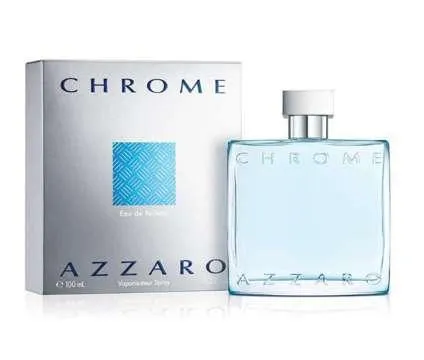 Chrome Azzaro Eau De Toilette (EDT) 3.4 FL Oz / 100 ml Cologne for Men for Sale