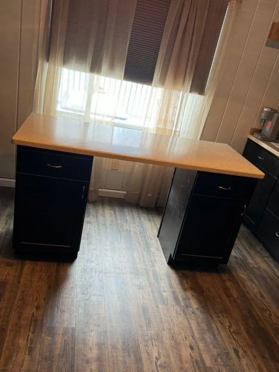 Granite Kitchen Island/Table with cabinets for Sale