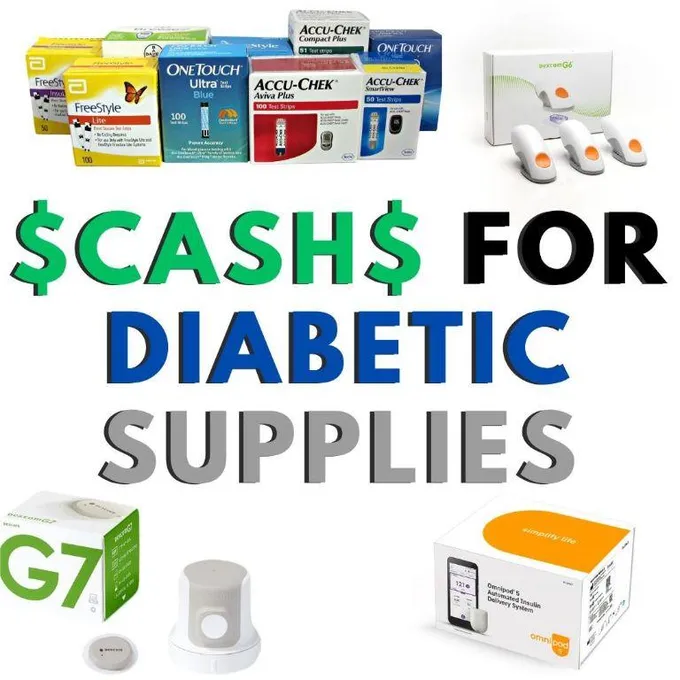 I Pay Cash For The Diabetic Test Strips/Dexcoms/Omnipods for Sale