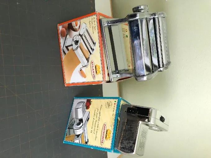 Marcato Italian Pasta Maker(used once) and Marcarto electric power motor(unused) for Sale