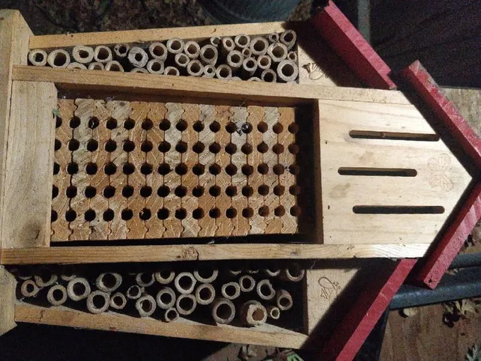 Asian style traditional bamboo/wooden bee hive ecoological & sustainable: for Sale