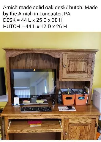 Amish Made Desk/Hutch for Sale