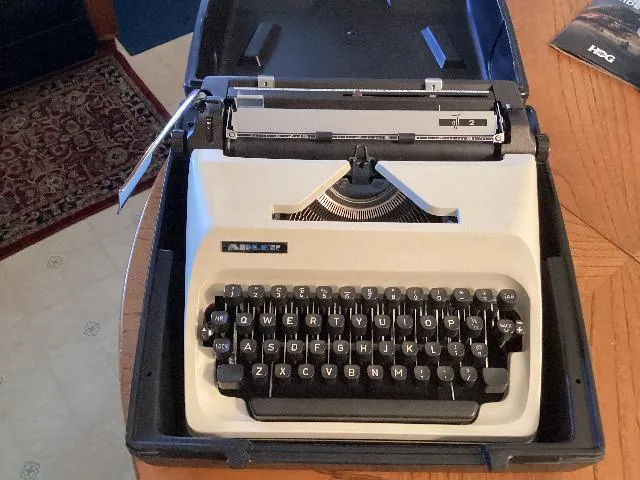 Adler Portable Typewriter for Sale