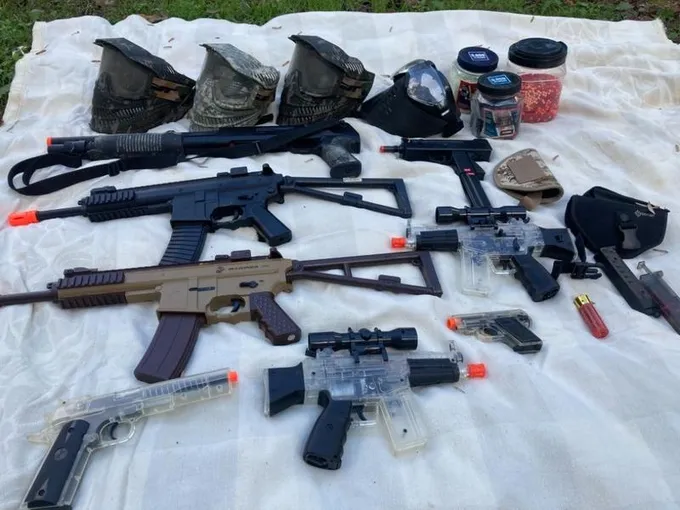 Air Soft Gun Collection for Sale