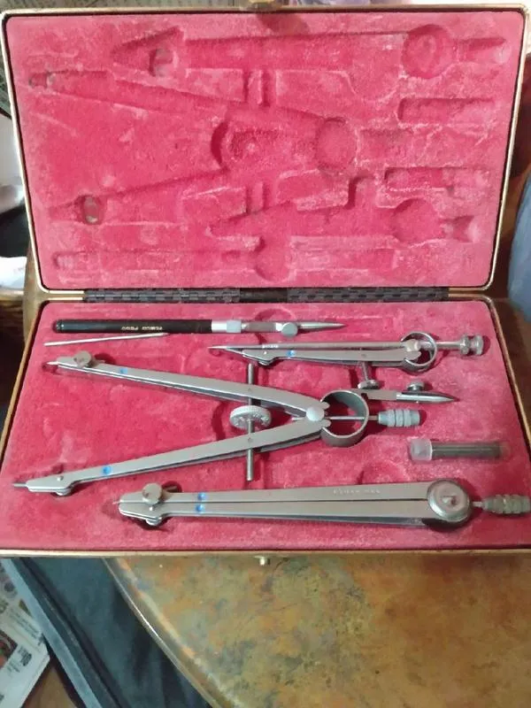 Vintage professional drawing tool set for Sale