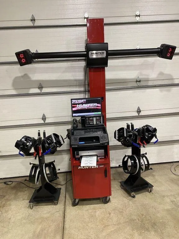 2023 Hunter Hawk Eye Elite Alignment machine for Sale