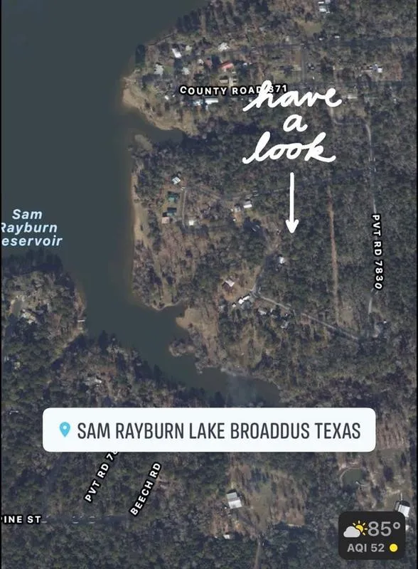 (R3539) Lake Circle Drive, Broaddus, TX 75949 for Sale