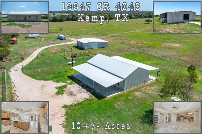 19647 Co Rd 4048, Kemp, TX 75143 - MLS 20444994 for Sale