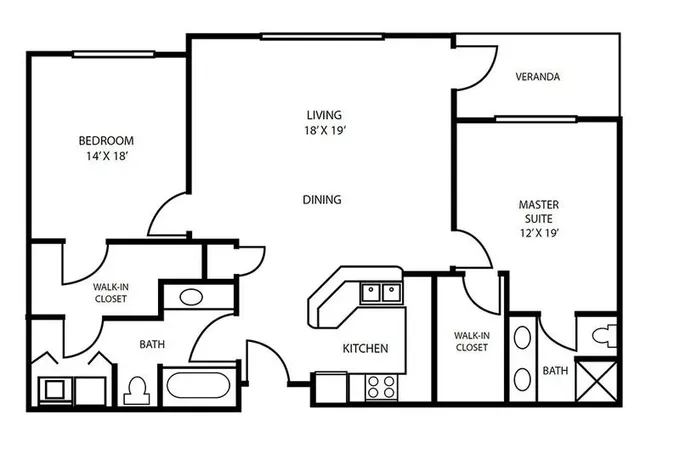 Pallas Townhomes and Apartments - B6 for Rent