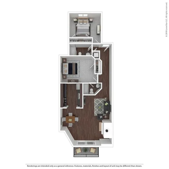 The Vale Apartments and Townhomes - Dogwood - 2 Bed, 2 Bath for Rent