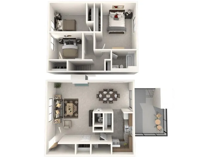 Woodbridge Castleton - 3 Bedroom Townhome for Rent