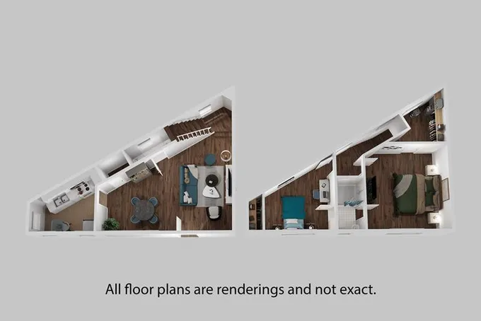 Carthay Circle Apartments - Two Bedroom Townhouse for Rent