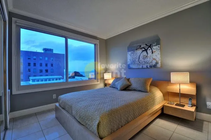 North Beach San Francisco 1 bedroom condo with bay views for Rent