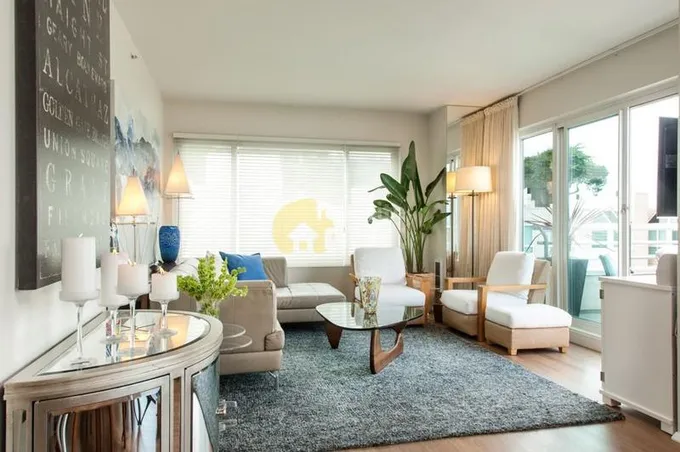 Waterfront 1 bedroom condo North Beach, San Francisco for Rent
