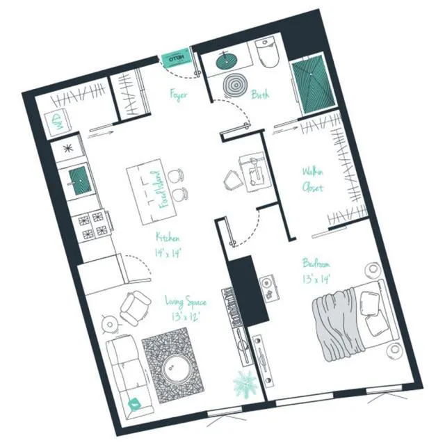 1 Bedroom 1 Bath In Evanston IL 60201 for Rent