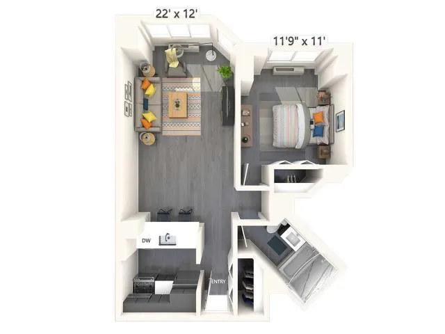 1 bedroom in Manhattan NY 10019 for Rent