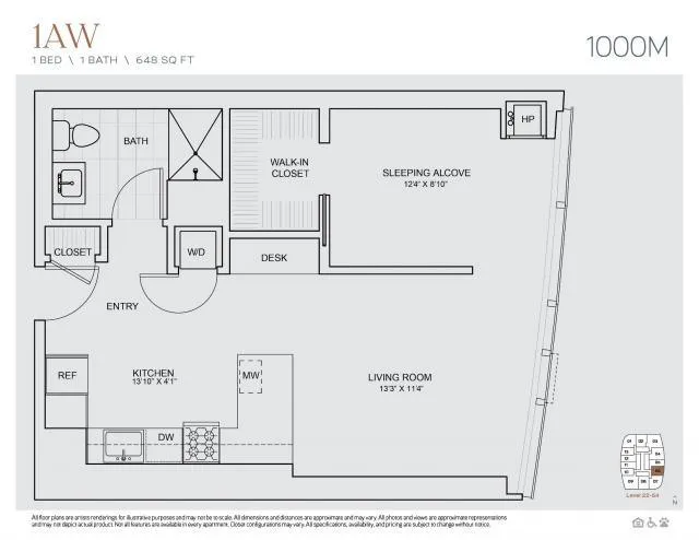 1 Bedroom 1 Bath In Chicago IL 60605 for Rent