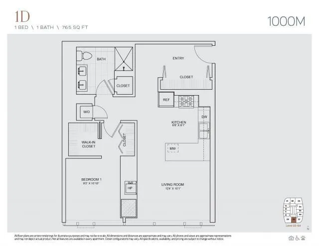1 Bedroom 1 Bath In Chicago IL 60605 for Rent