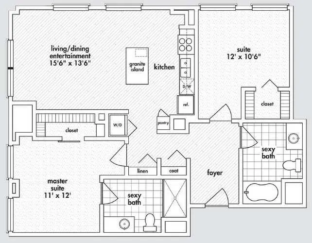 2 Bedroom 2 Bath In Chicago IL 60601 for Rent