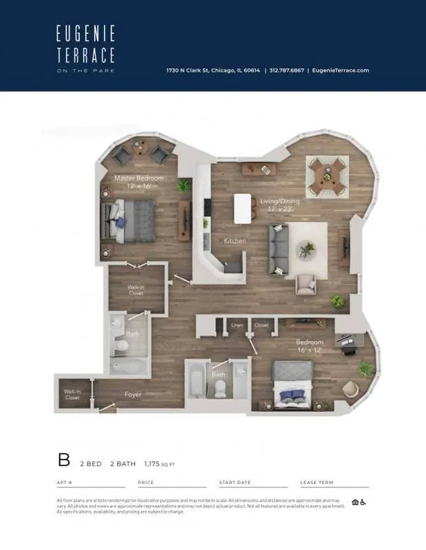 2 Bedroom 2 Bath In Chicago IL 60614 for Rent